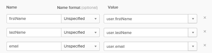 Optional Attribute Statements