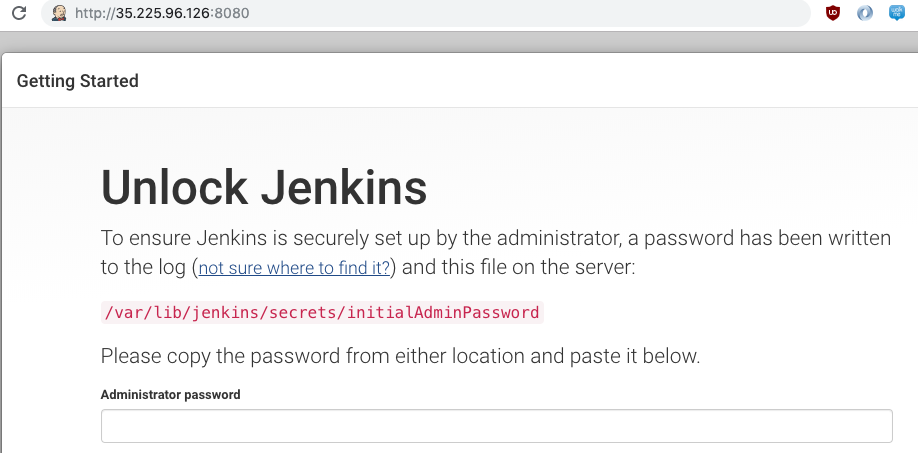 unlock Jenkins