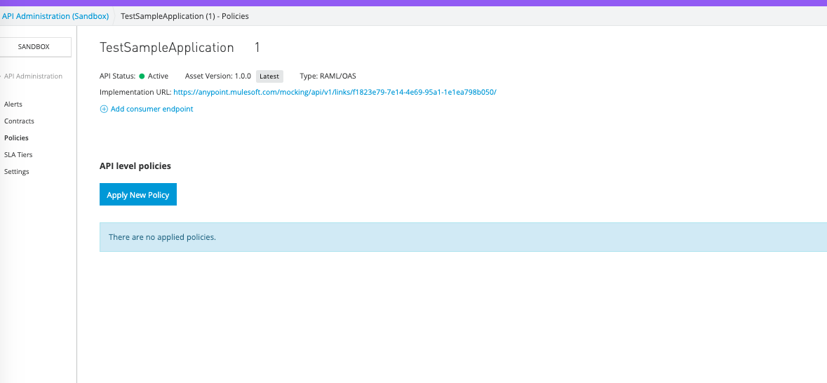 Mulesoft policies