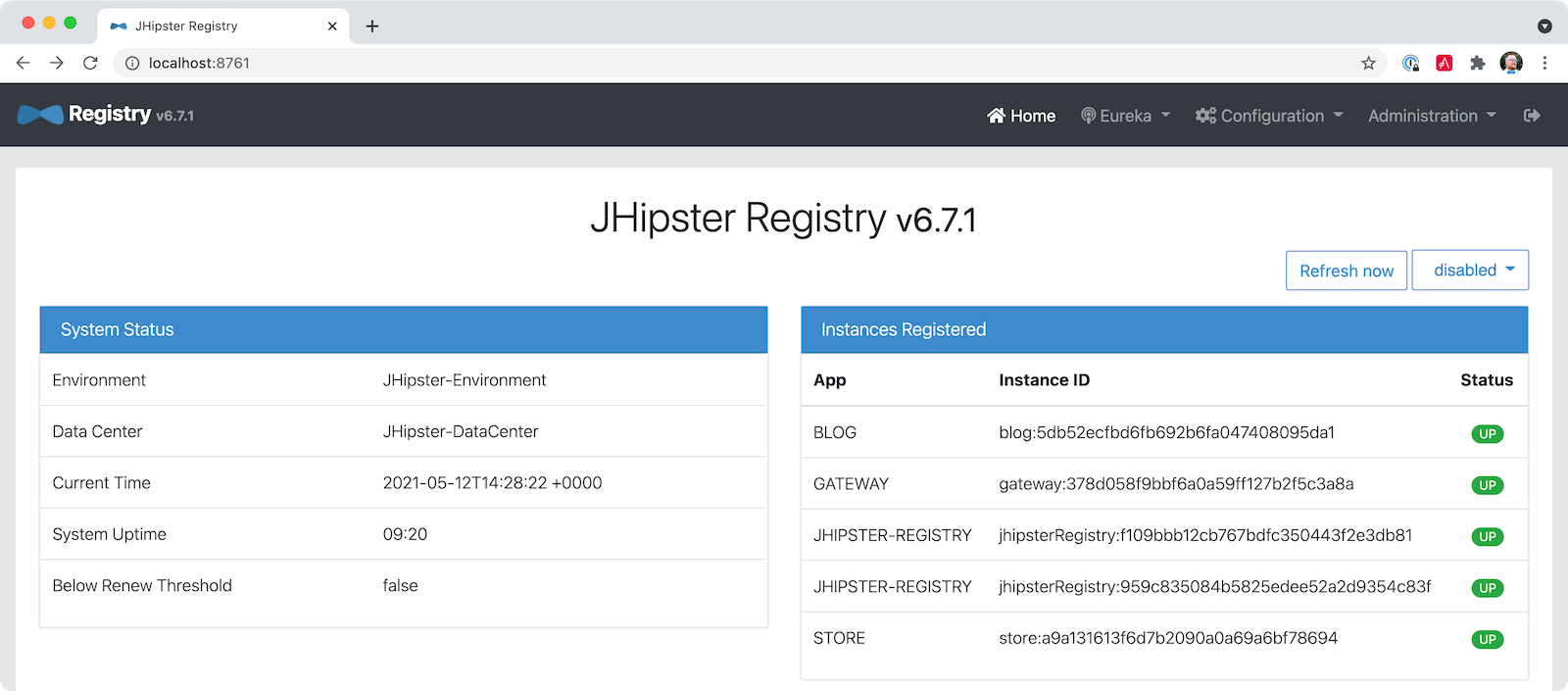 Port-forwarding the Registry to localhost