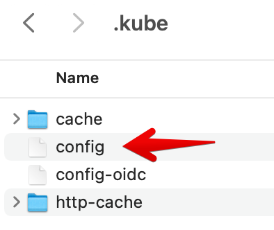 Local Kubeconfig File