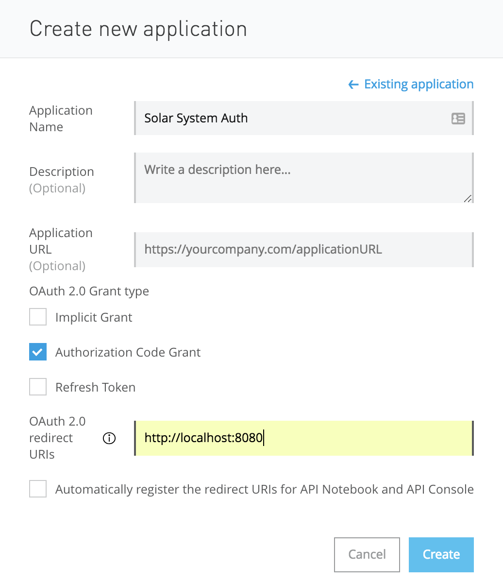 Mulesoft Create New App