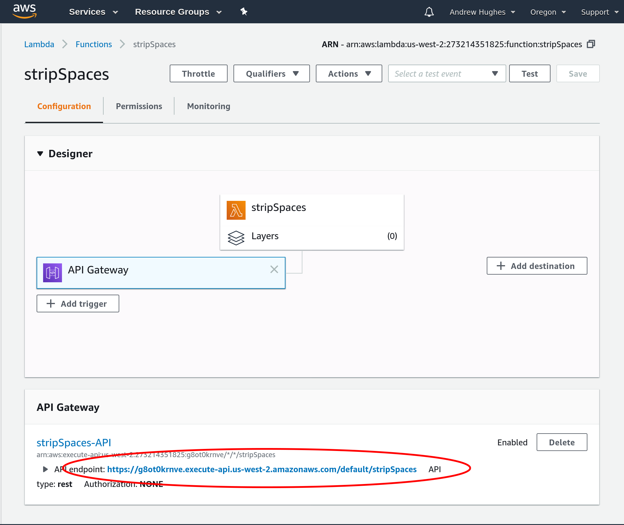 API Gateway