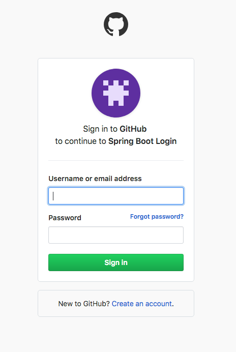 GitHub Login