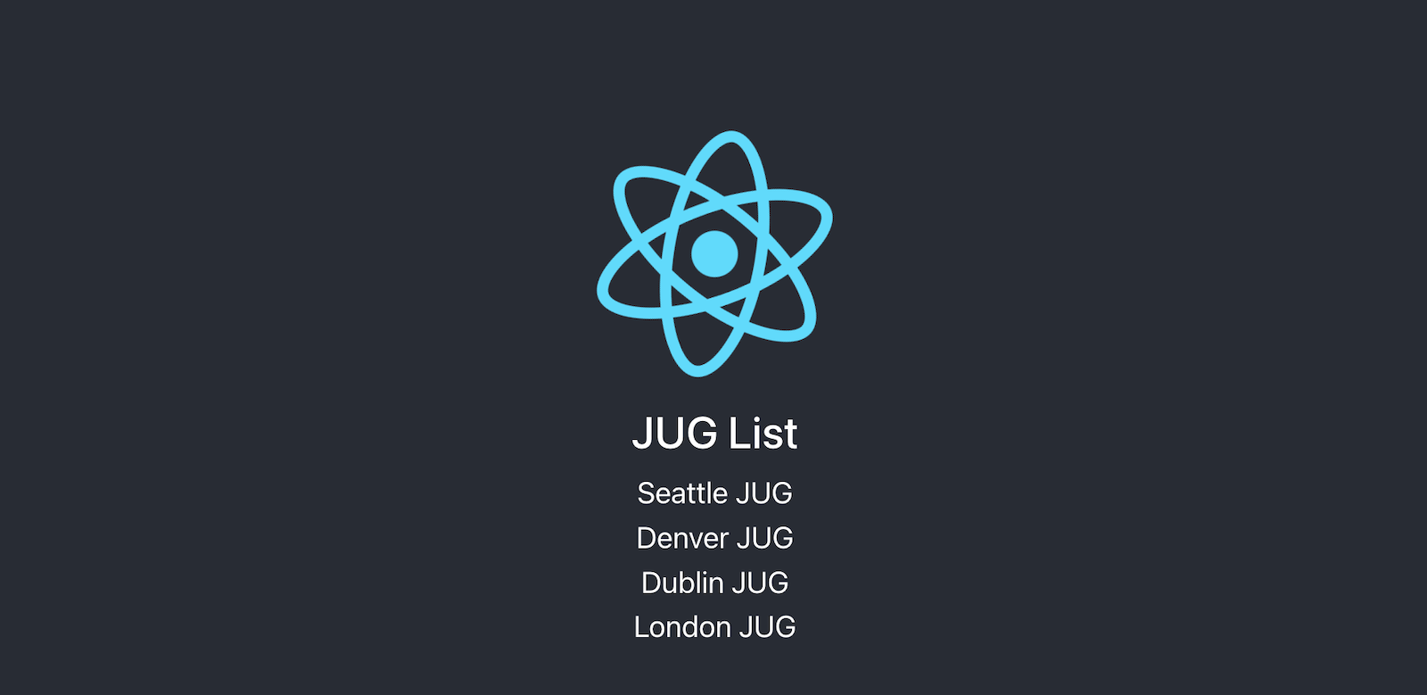 JUG List